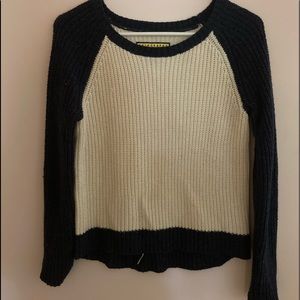 Knitted, Prince and Fox, cropped sweater.